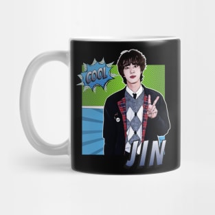 Comic Jin BTS Mug